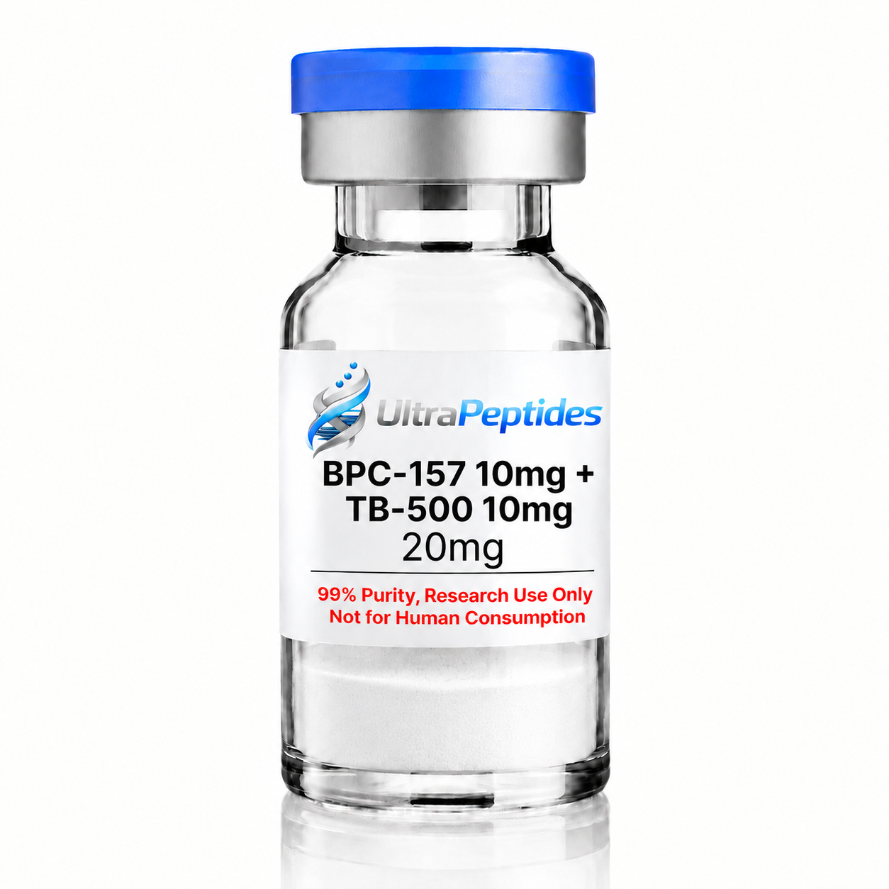 BPC-157 5mg + TB-500 5mg Blend - 10mg Total | Research Peptide UK