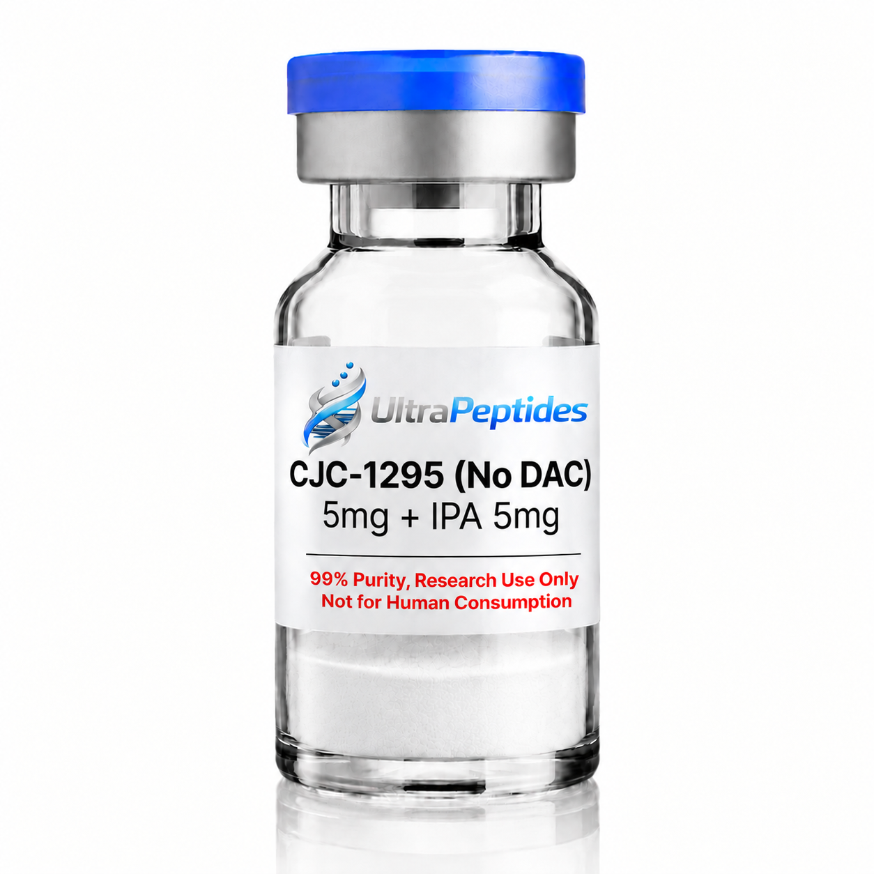CJC-1295 (No DAC) 5mg + IPA 5mg | Research Peptide UK