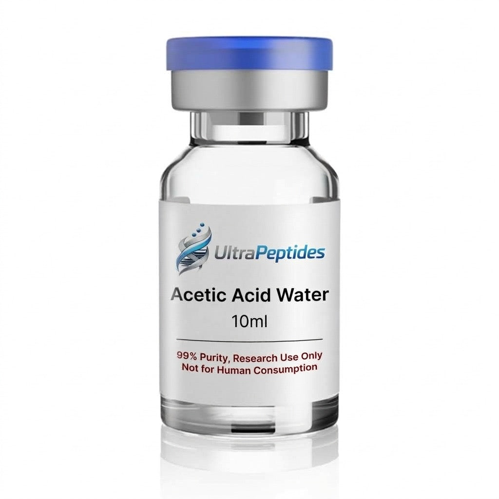 Ultra Peptides Acetic Acid Water 10ml research vial