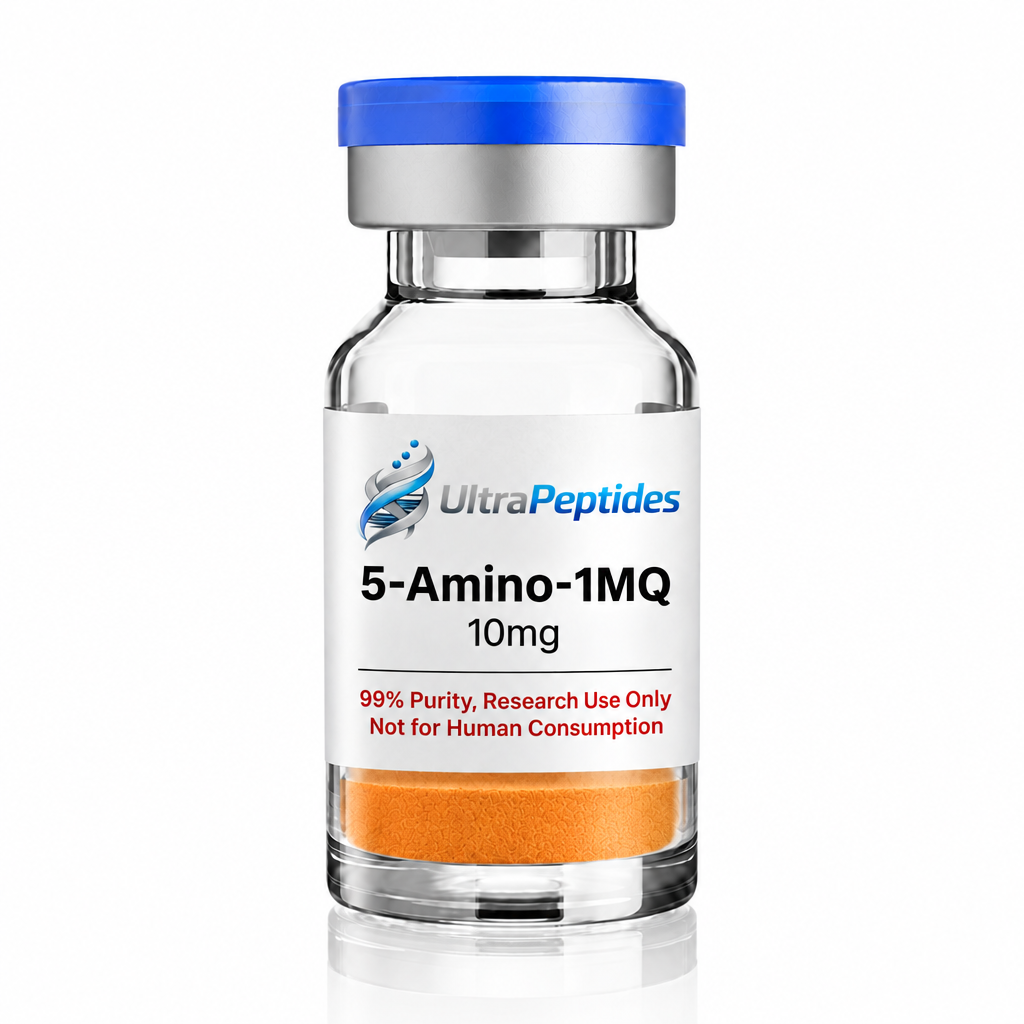 Matching 5-Amino-1MQ photo with orange powder